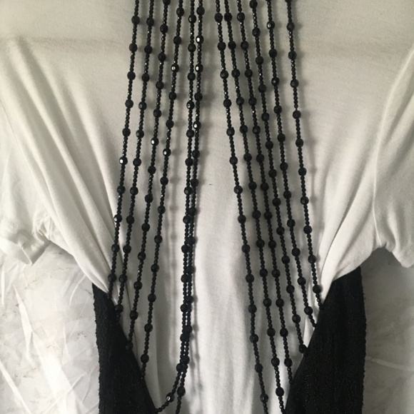 Black lace formal dress - Picture 6 of 7